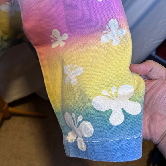 BIG BUD PRESS - Butterfly 🦋 Rainbow 🌈 Work Jacket - Size 1XL NWT - Picture 8 of 16